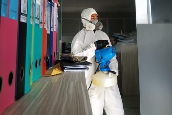 Jasa Penyemprotan Disinfektan Covid
