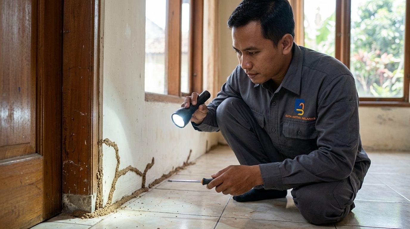 Ciri-Ciri Rumah Ada Rayap yang Sering Terlambat Disadari