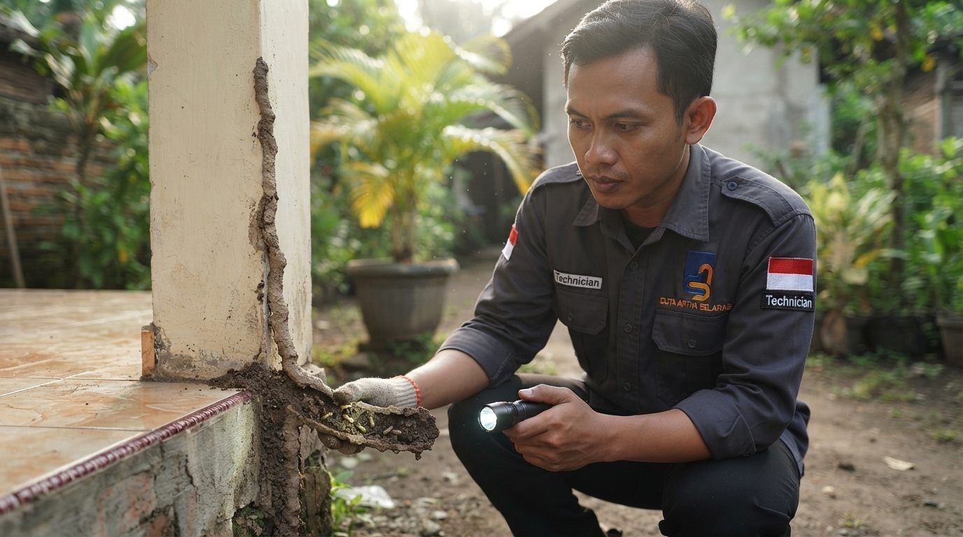 Rinyuh Itu Rayap, Kenali Cirinya Sebelum Kayu Rumah Keropos