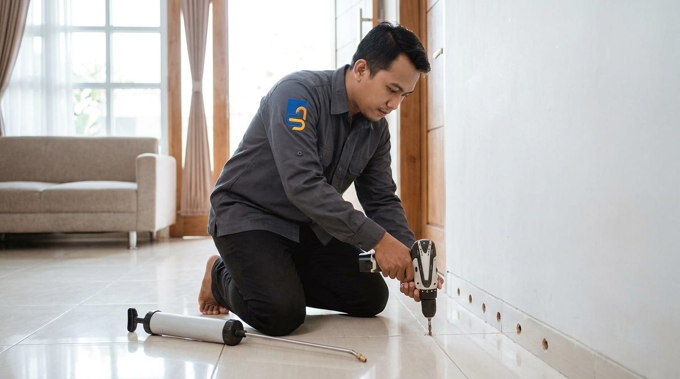 Harga Jasa Anti Rayap per m² 2026, Rumah di Bawah 150 m² Rp4,5 Juta